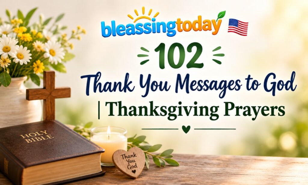 102 Thank You Messages to God _ Thanksgiving Prayers