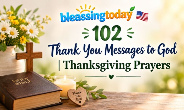 102 Thank You Messages to God _ Thanksgiving Prayers