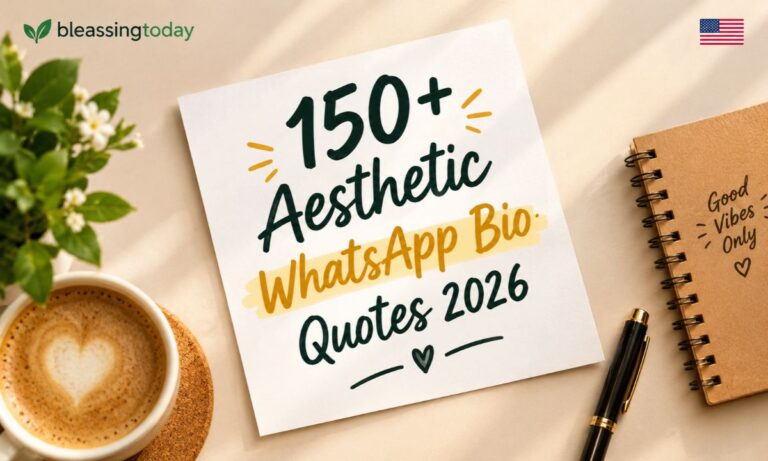 150+ Aesthetic WhatsApp Bio Quotes 2026