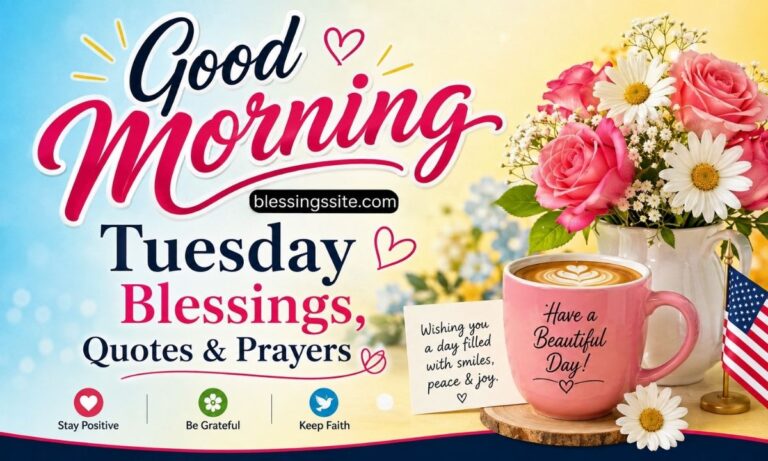 150+ Good Morning Tuesday Blessings, Quotes & Prayers