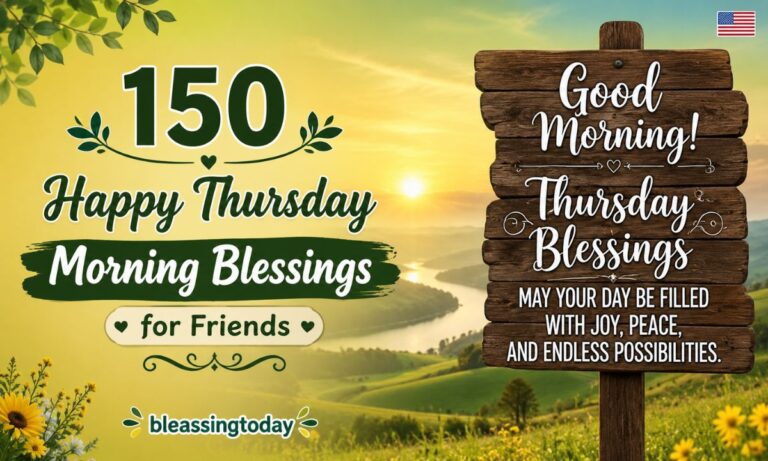 150 Happy Thursday Morning Blessings for Friends