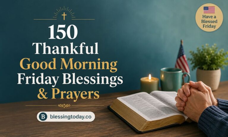 _150 Thankful Good Morning Friday Blessings & Prayers