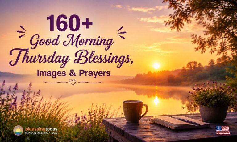 160+ Good Morning Thursday Blessings, Images & Prayers