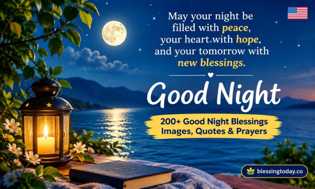 200+ Good Night Blessings Images, Quotes & Prayers