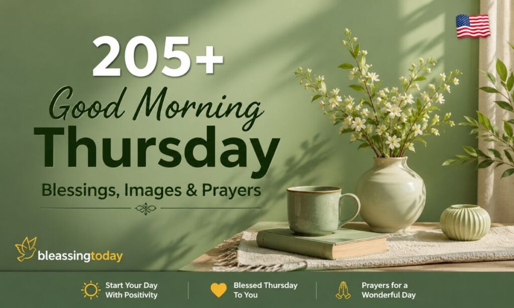 205+ Good Morning Thursday Blessings, Images & Prayers