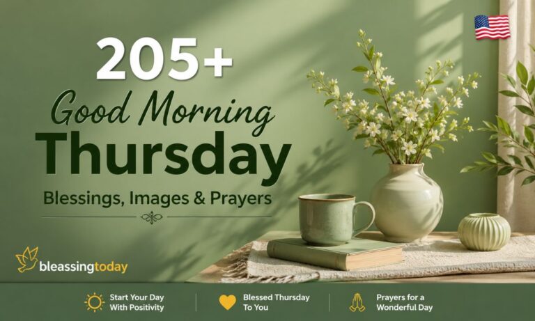 205+ Good Morning Thursday Blessings, Images & Prayers