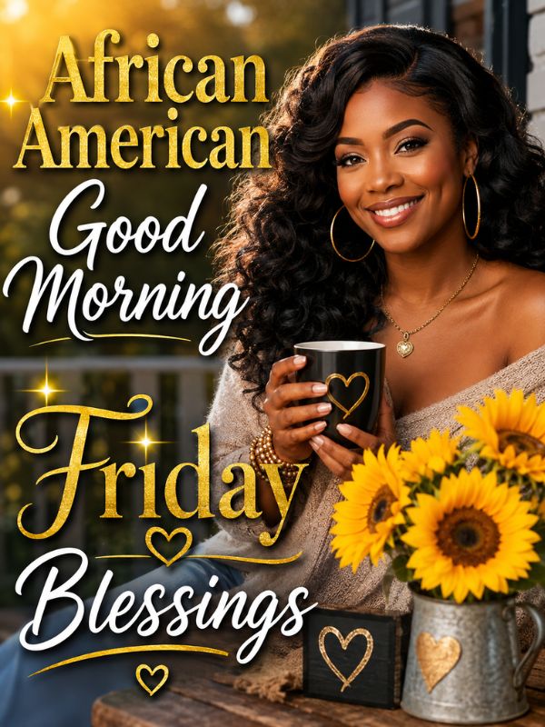 African American Good Morning Friday Blessings