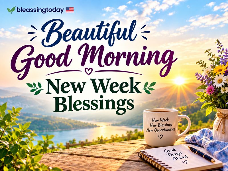 _Beautiful Good Morning New Week Blessings