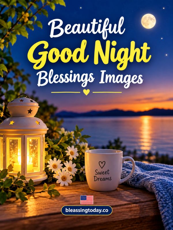 Beautiful Good Night Blessings Images