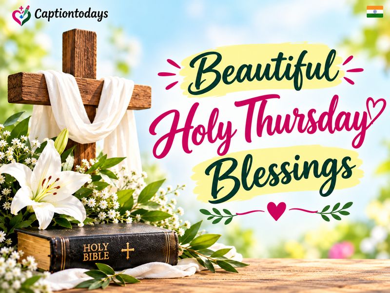 “Beautiful Holy Thursday Blessings 