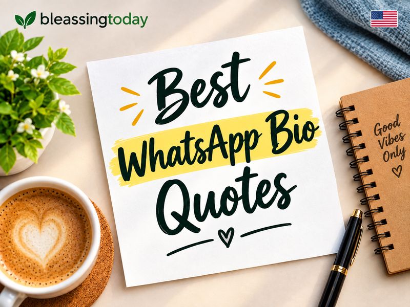 Best WhatsApp Bio Quotes