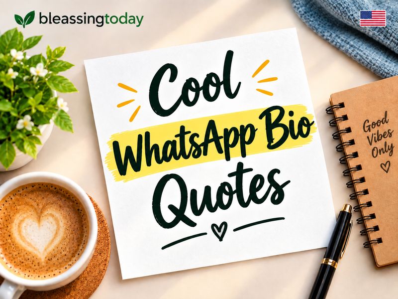 Cool WhatsApp Bio Quotes