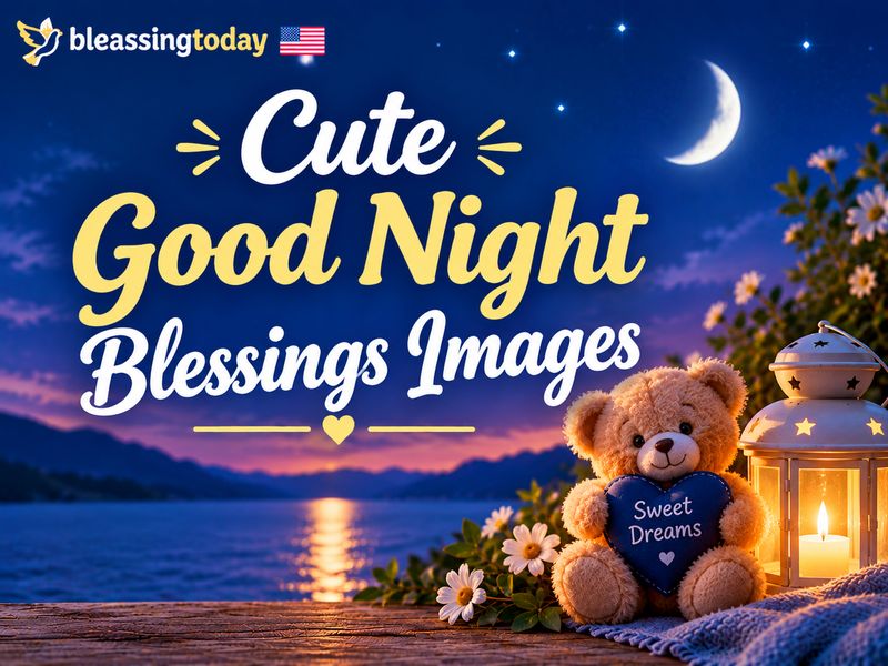 Cute Good Night Blessings Images