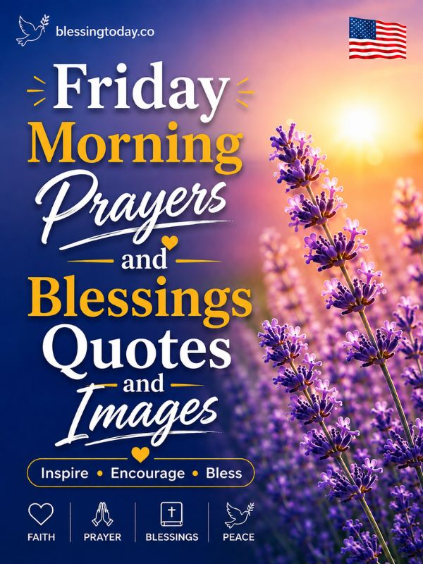 Friday Morning Prayers and Blessings Quotes and Images