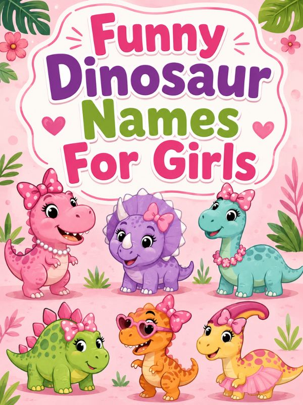 Funny Dinosaur Names For Girls