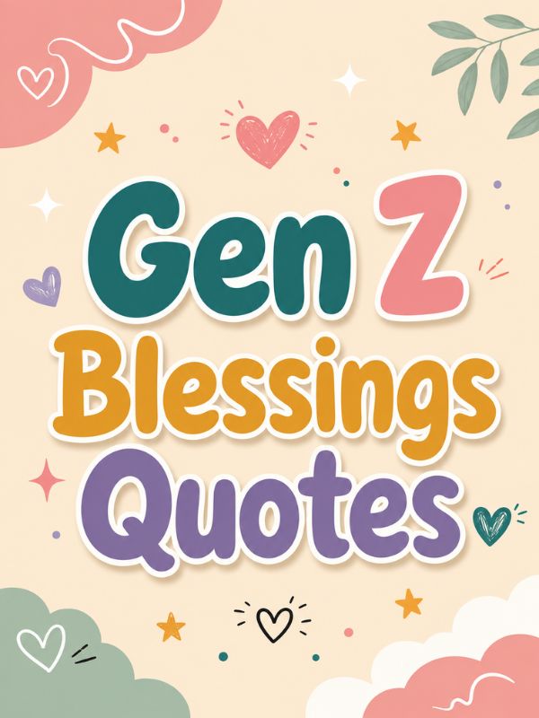 Gen Z Blessings Quotes