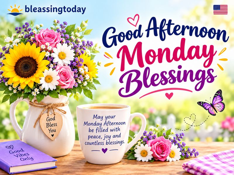 _Good Afternoon Monday Blessings