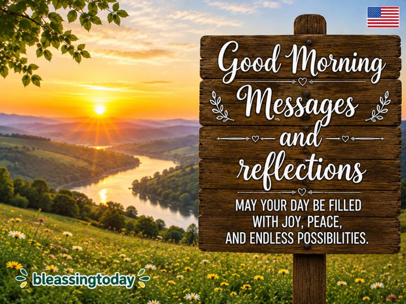 Good Morning Messages and reflections