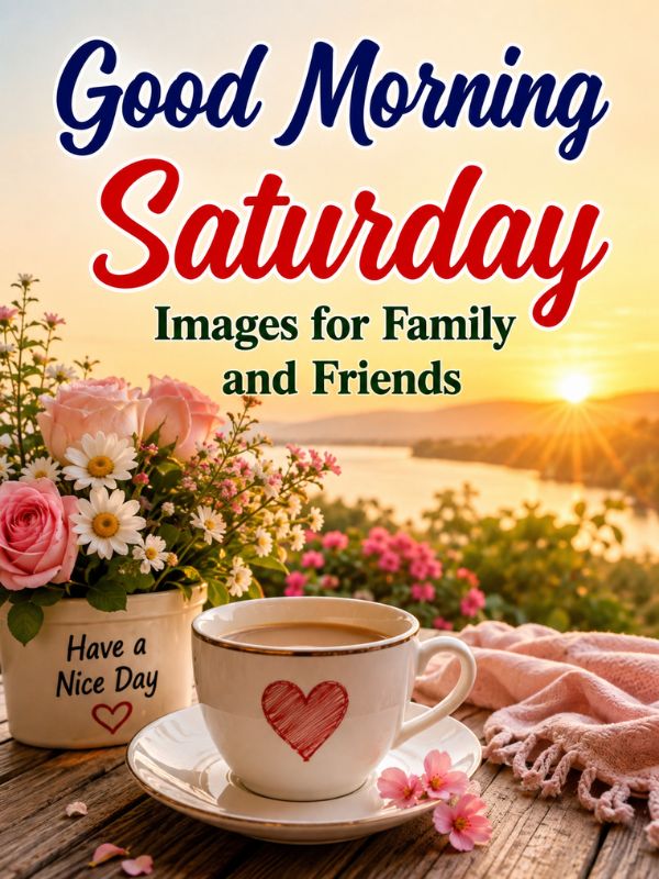 Good Morning Saturday Images for Family and Friends