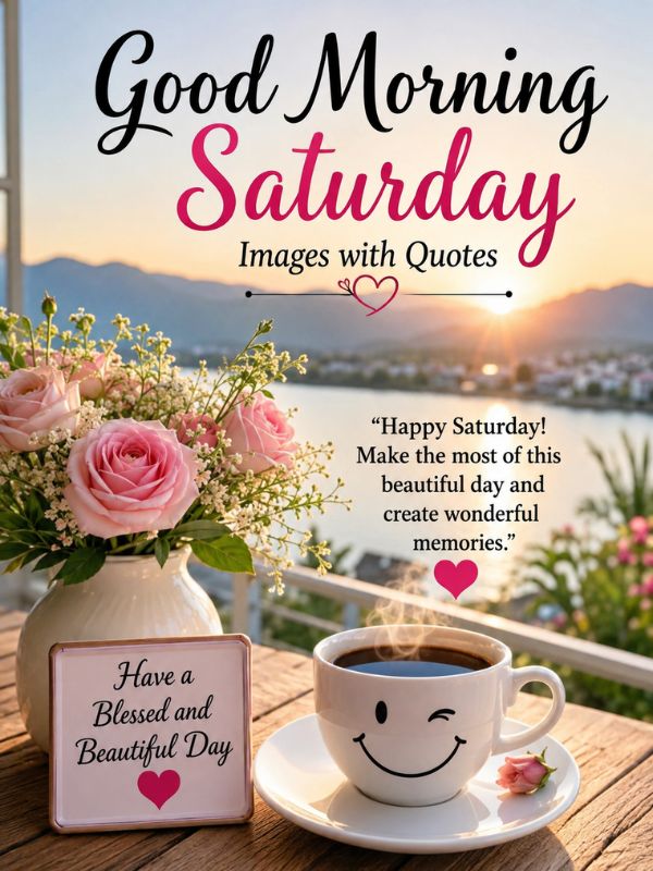 Good Morning Saturday Images with Quotes