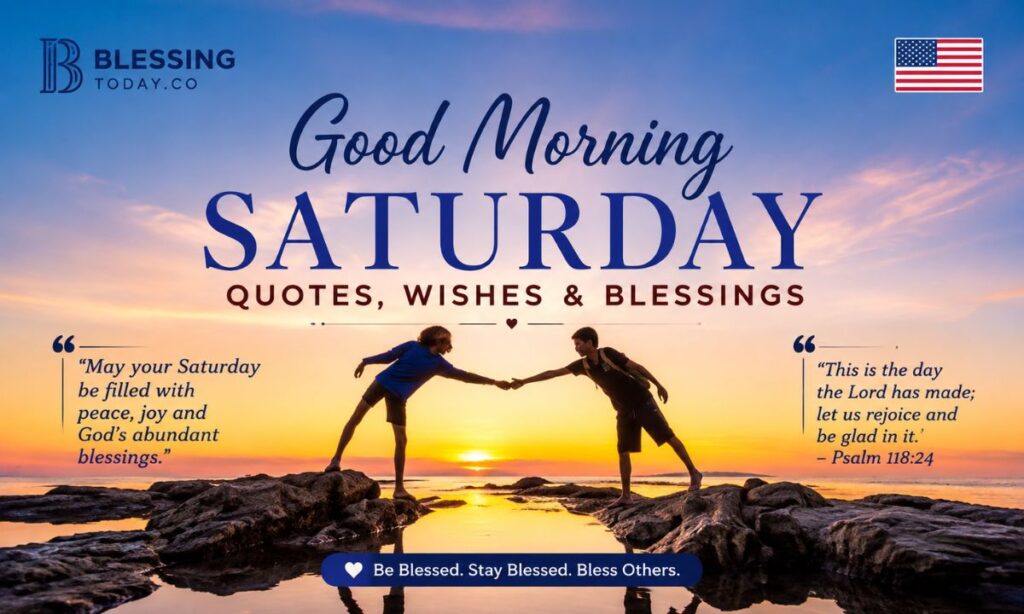Good Morning Saturday Quotes, Wishes & Blessings