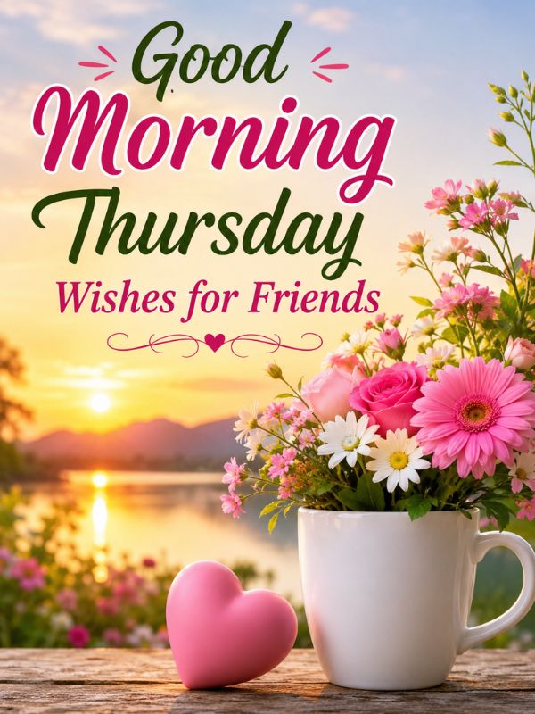 Good Morning Thursday Wishes for Friends