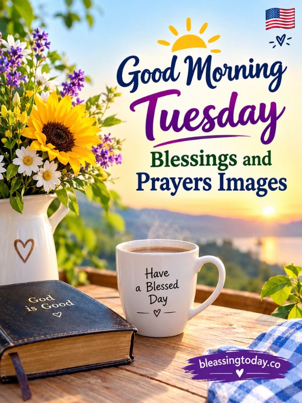 Good Morning Tuesday Blessings and Prayers Images