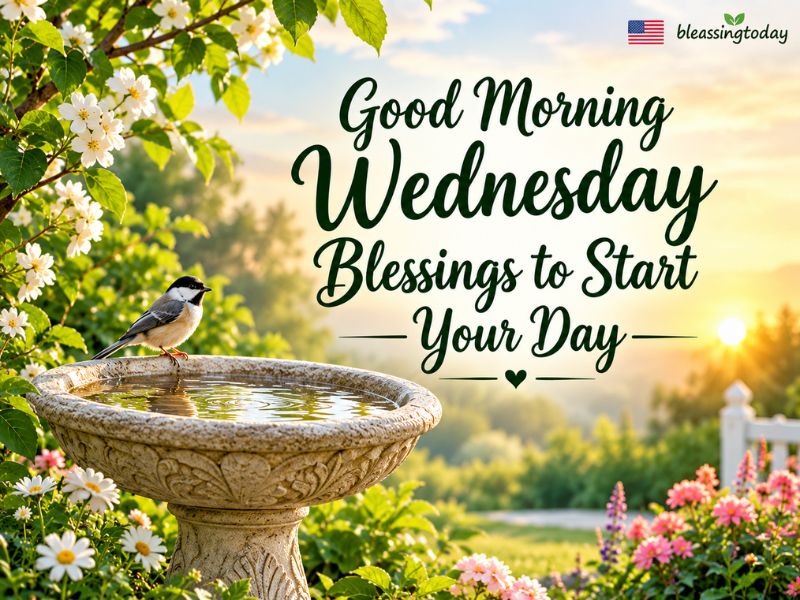Good Morning Wednesday Blessings to Start Your Day