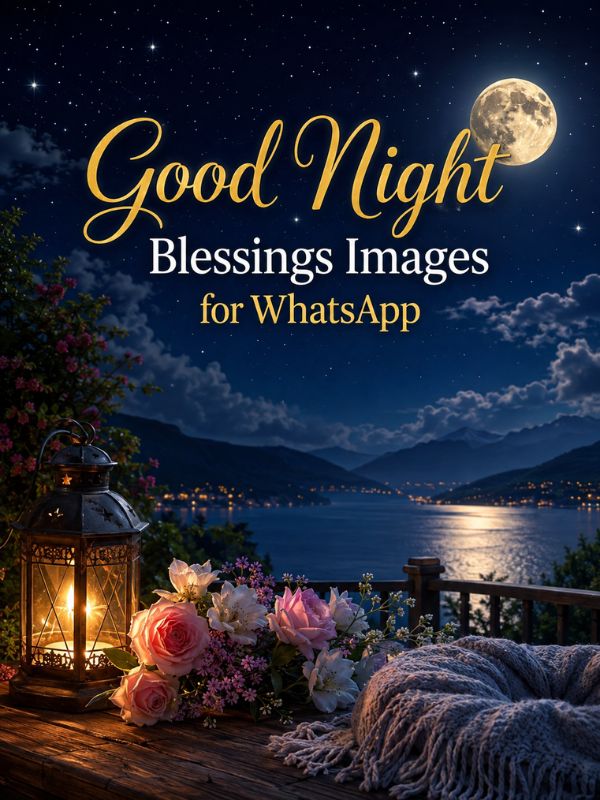 Good Night Blessings Images for WhatsApp