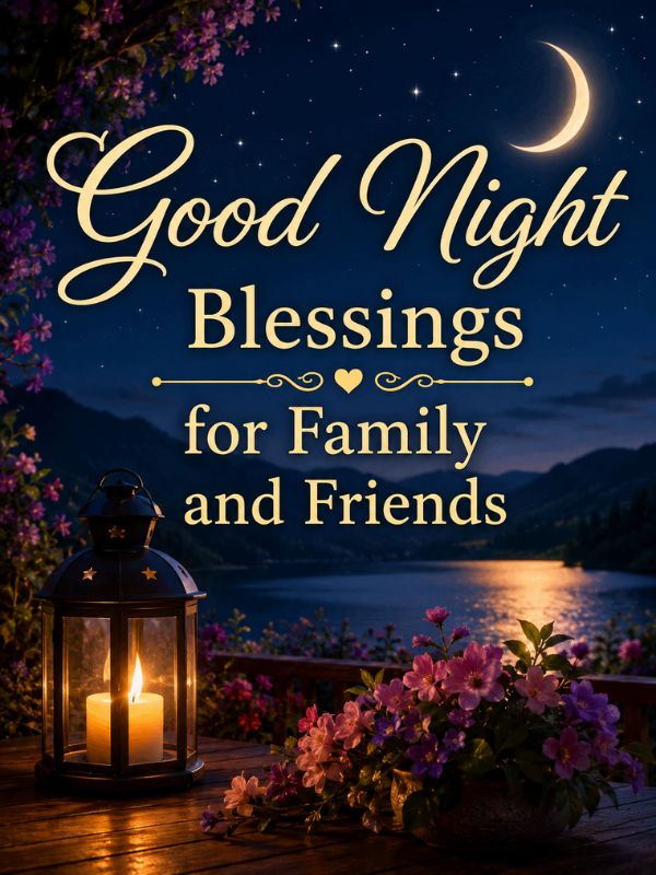Good Night Blessings for Family and Friends