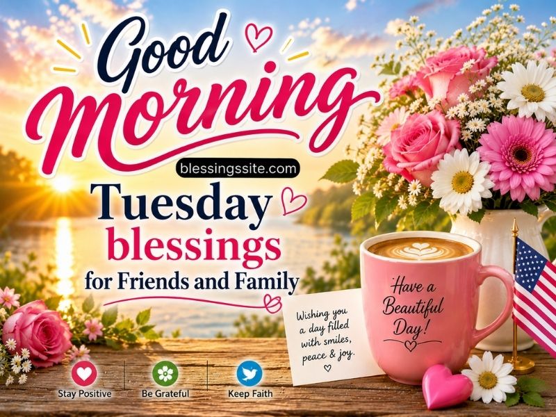 Good morning Tuesday blessings for Friends and Family