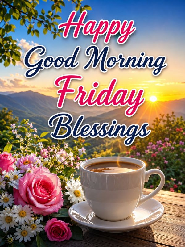 Happy Good Morning Friday Blessings