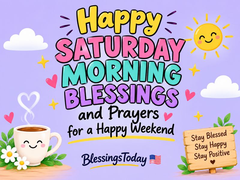 Happy Saturday Morning Blessings