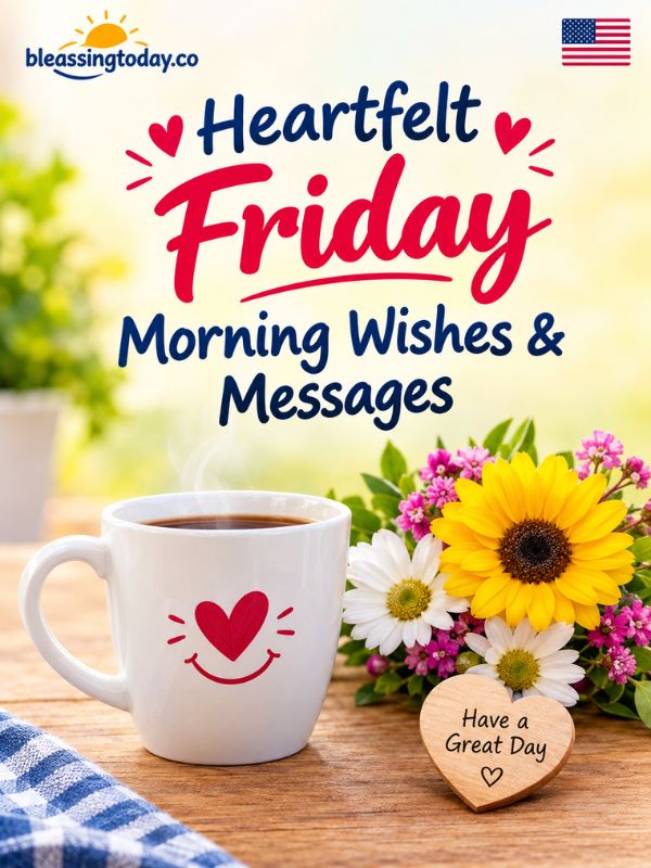 Heartfelt Friday Morning Wishes & Messages