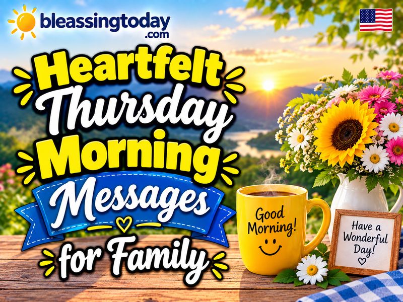 Heartfelt Thursday Morning Messages for Family