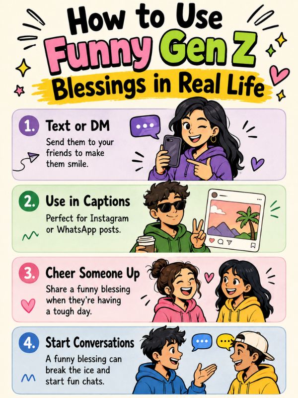 How to Use Funny Gen Z Blessings in Real Life