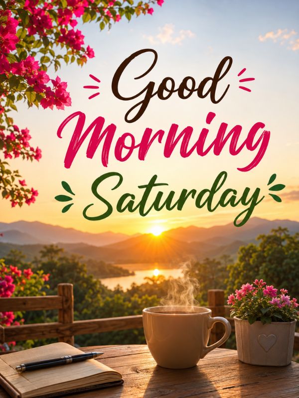 Inspirational Good Morning Saturday Images