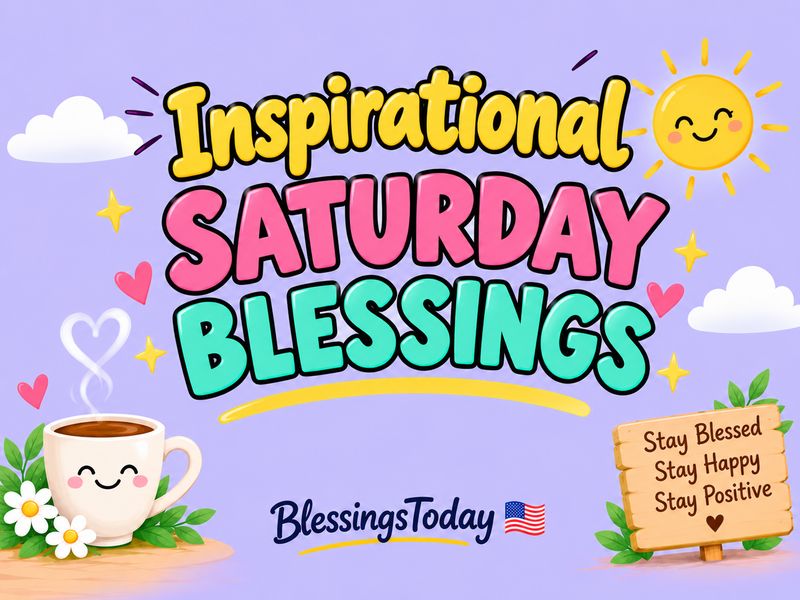 Inspirational Saturday Blessings