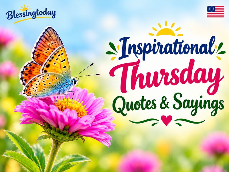 Inspirational Thursday Quotes & Sayings