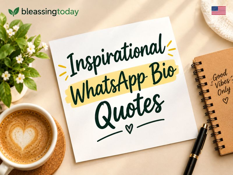 Inspirational WhatsApp Bio Quotes