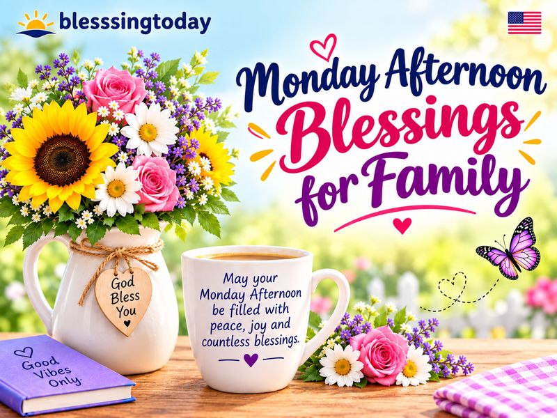 Monday Afternoon Blessings for Family