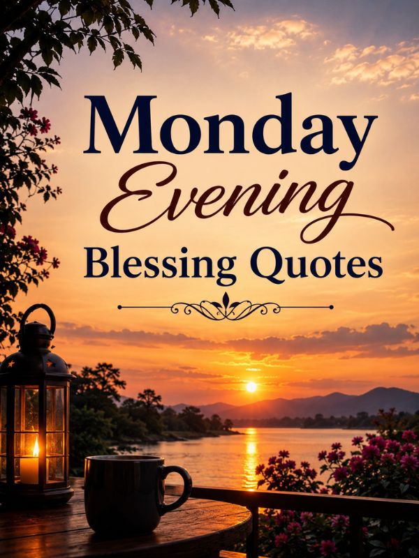 Good Evening Monday Blessings