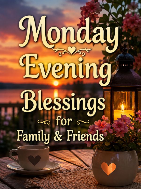 Good Evening Monday Blessings