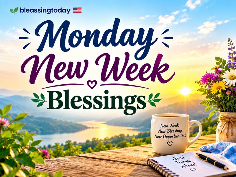 Monday New Week Blessings