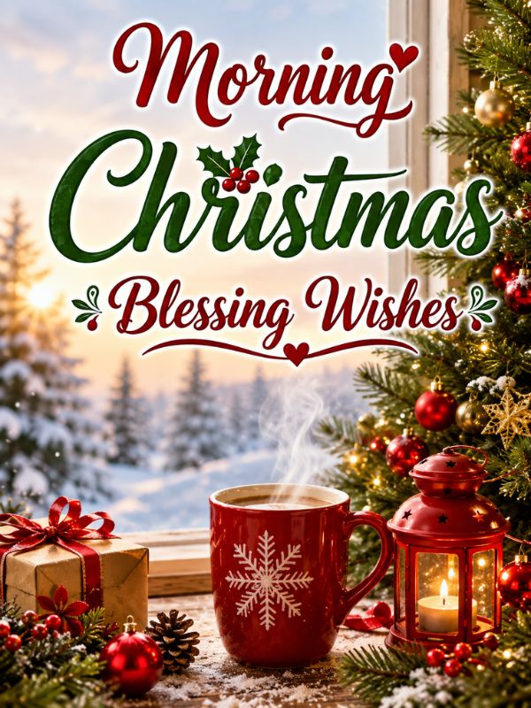 Morning Christmas Blessing Wishes