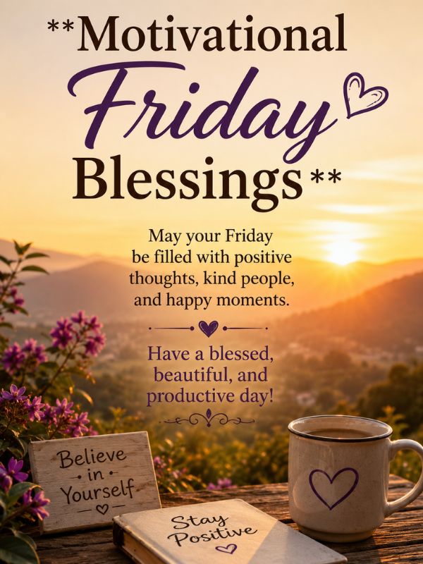 Motivational Friday Blessings