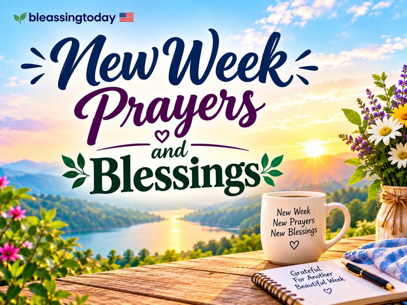 New Week Prayers and Blessings