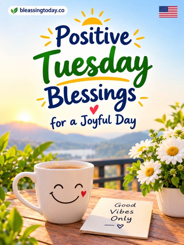 Positive Tuesday Blessings for a Joyful Day