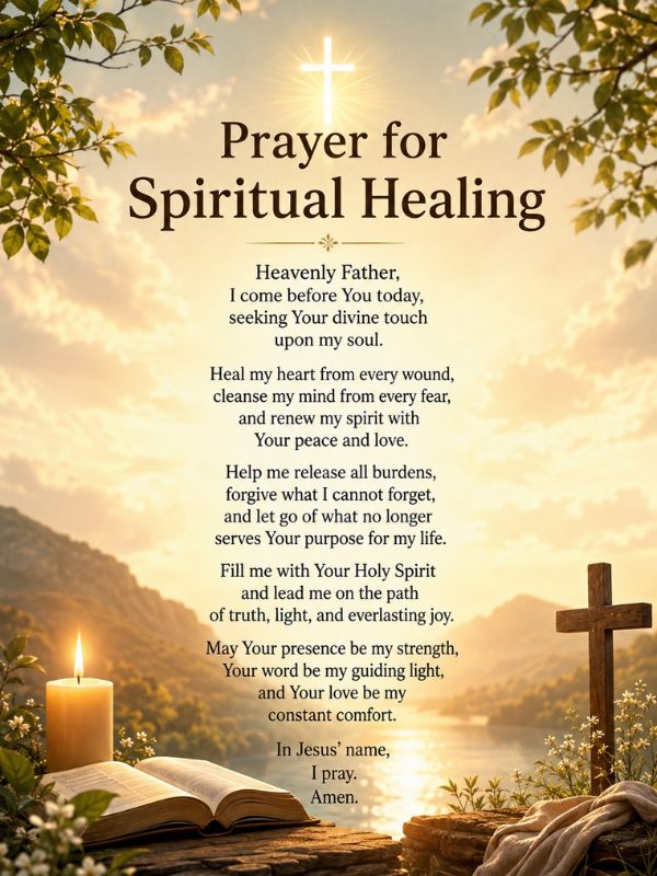 Prayer for Spiritual Healing