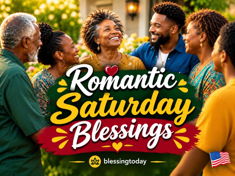 Romantic Saturday Blessings